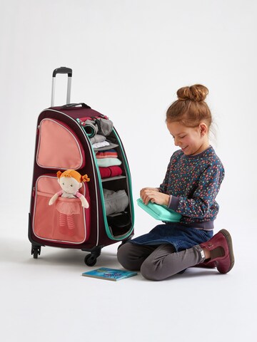 HABA Bag ' Set Schranktrolley & Kreativtasche ' in Red