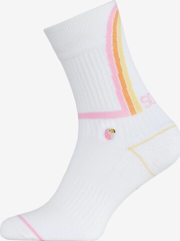 Chaussettes Sokid en blanc