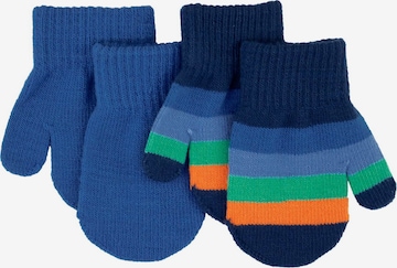Villervalla Gloves in Blue: front