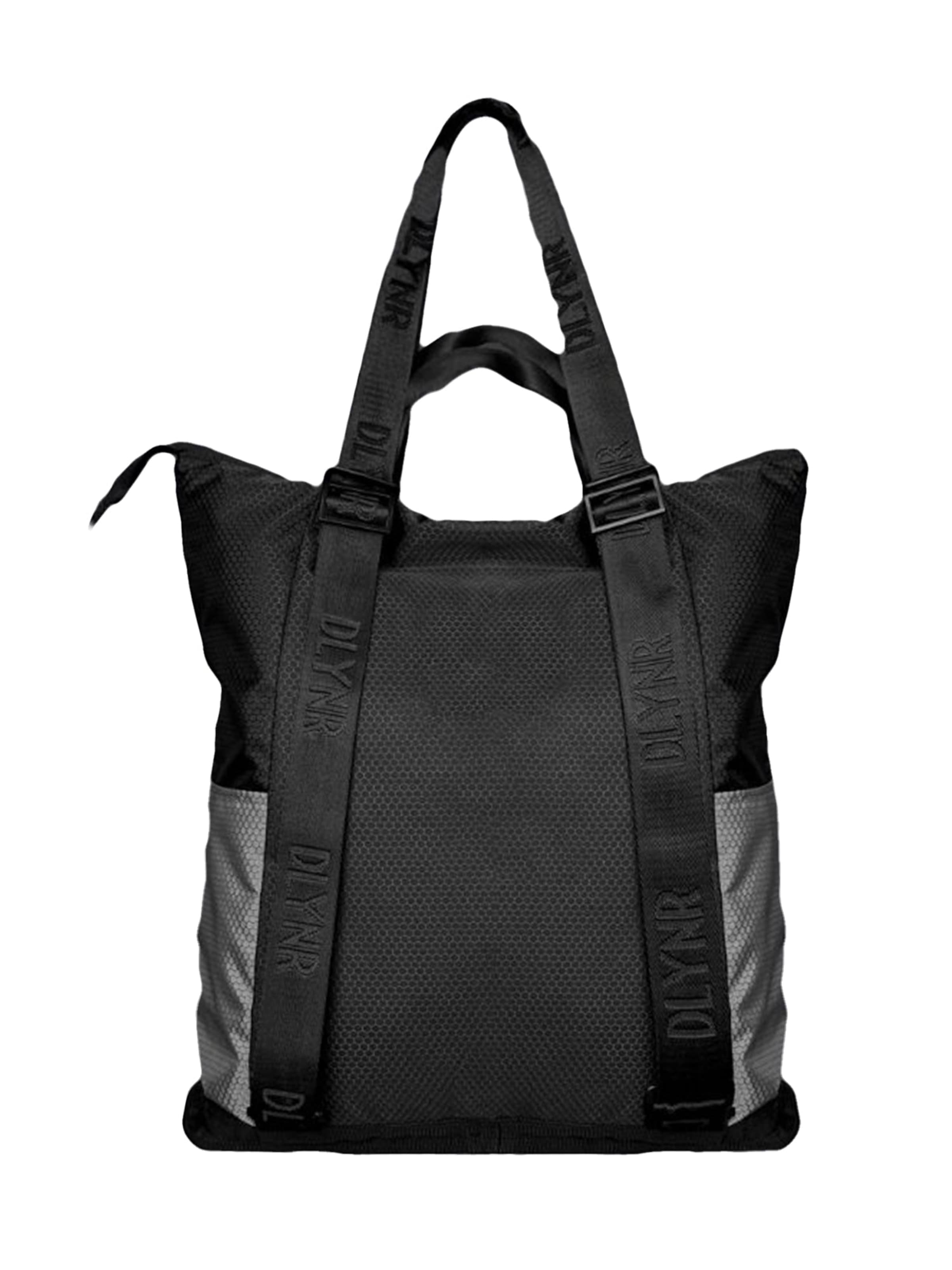 Cabas 'TACTICAL TOTE BLACK' DOLLY NOIRE en noir