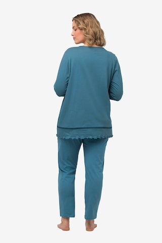 Ulla Popken Pyjama in Blau