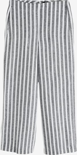 Pantaloni Next pe gri metalic / alb, Vizualizare produs