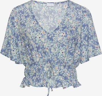 BUFFALO - Blusa em azul: frente