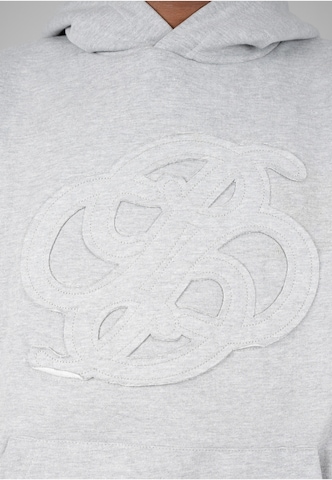Sweat-shirt Prohibited en gris
