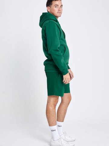 SPORTKIND Sportjas 'Unisex Zip Hoodie' in Groen