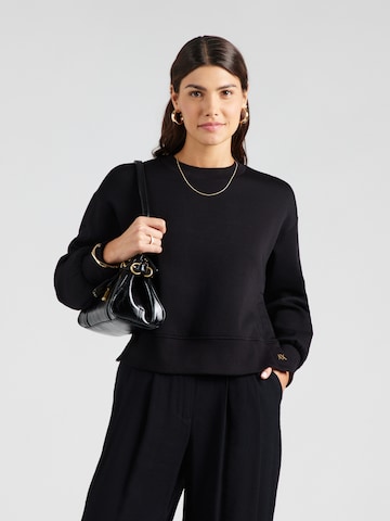 ARMANI EXCHANGE Tréning póló - fekete: elől