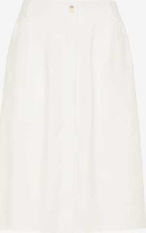 usha BLUE LABEL - Falda en blanco: frente