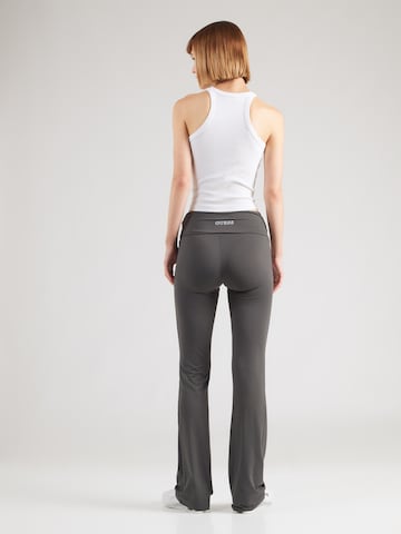 GUESS Flared Sporthose 'LOTUS' in Grau
