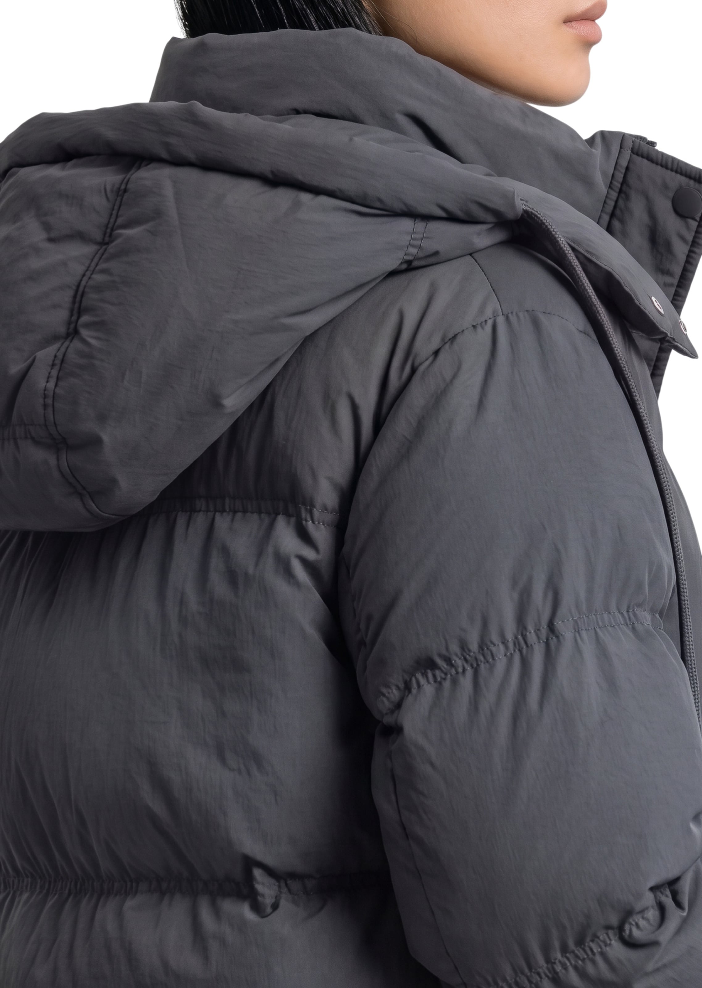 Veste d’hiver Marc O'Polo DENIM en gris : sur le côté