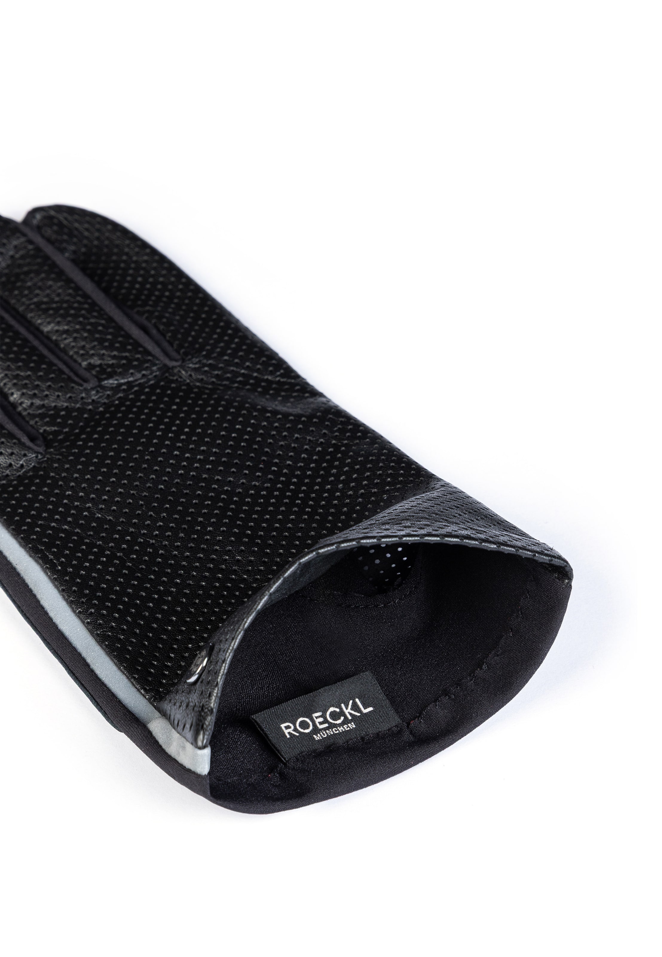 Roeckl Vingerhandschoenen ' CLEVELAND ' in Zwart