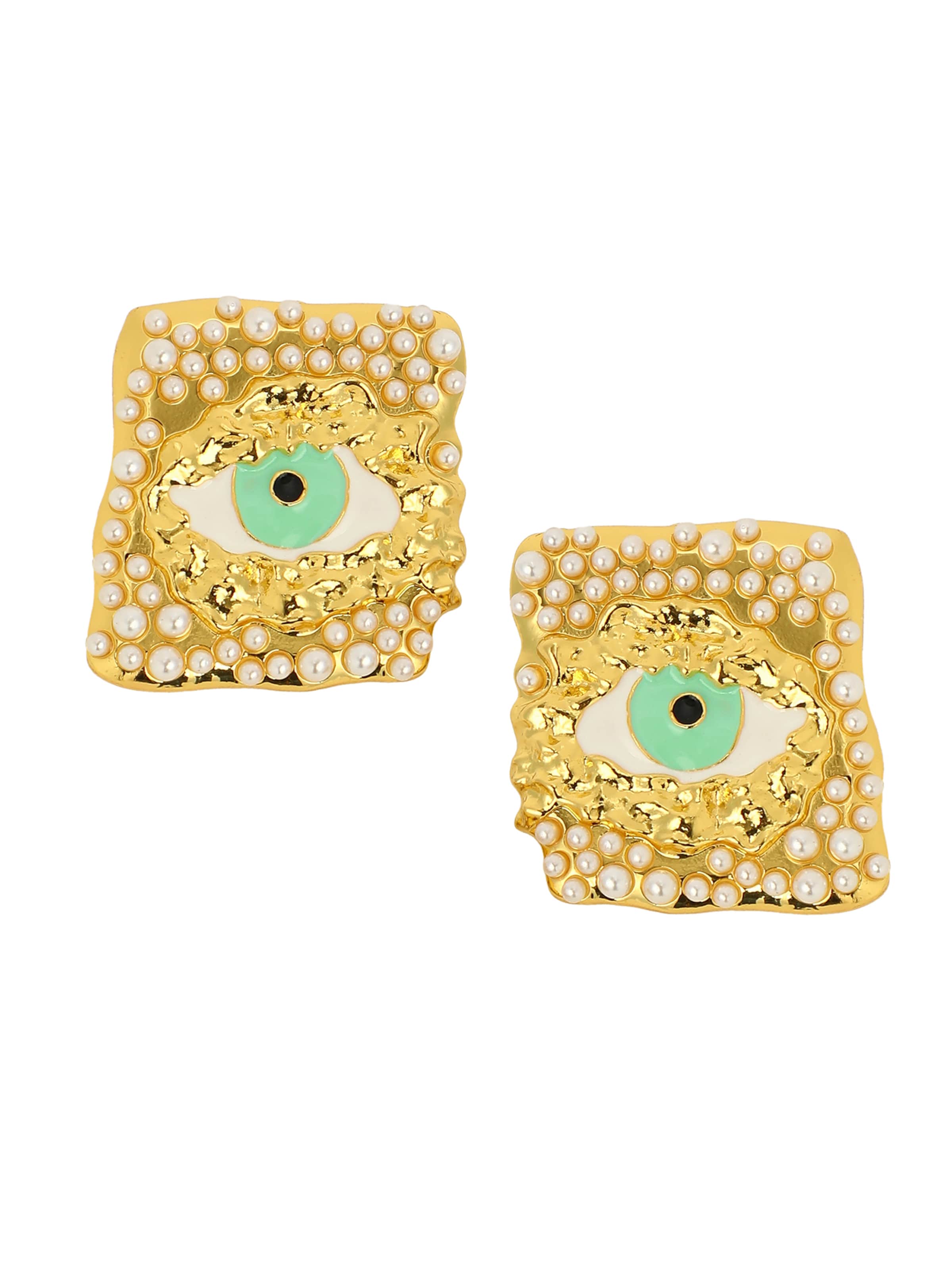 auksinė SOHI Auskarai 'Adi': priekis