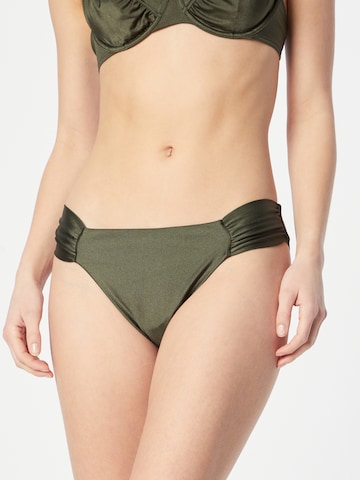 Hunkemöller - Cueca biquíni 'Crete' em verde: frente