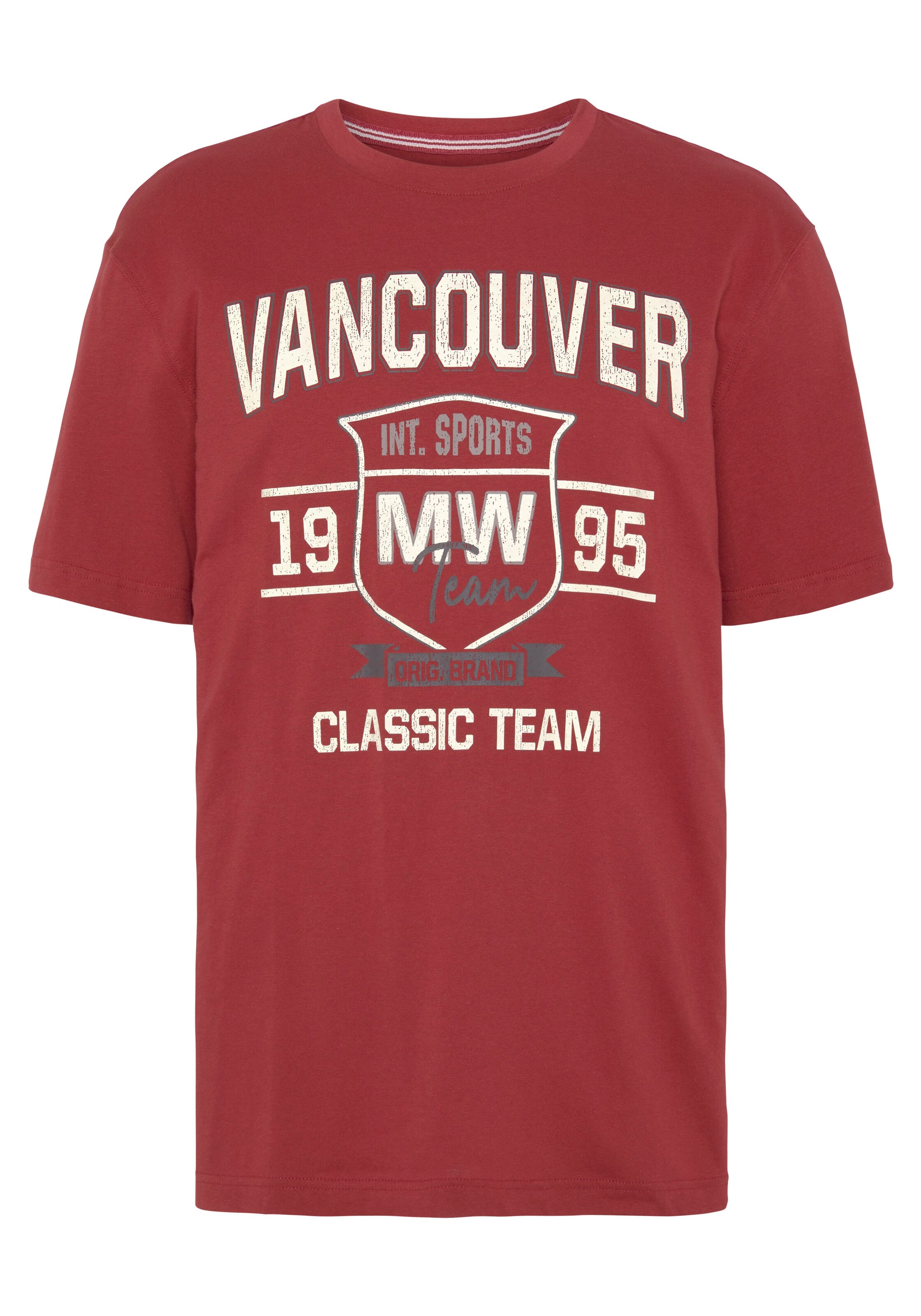 Man's World Shirt in Rot: Vorderseite