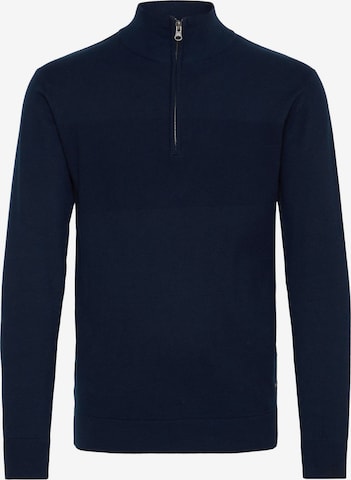 INDICODE JEANS Sweater 'Erno' in Blue: front