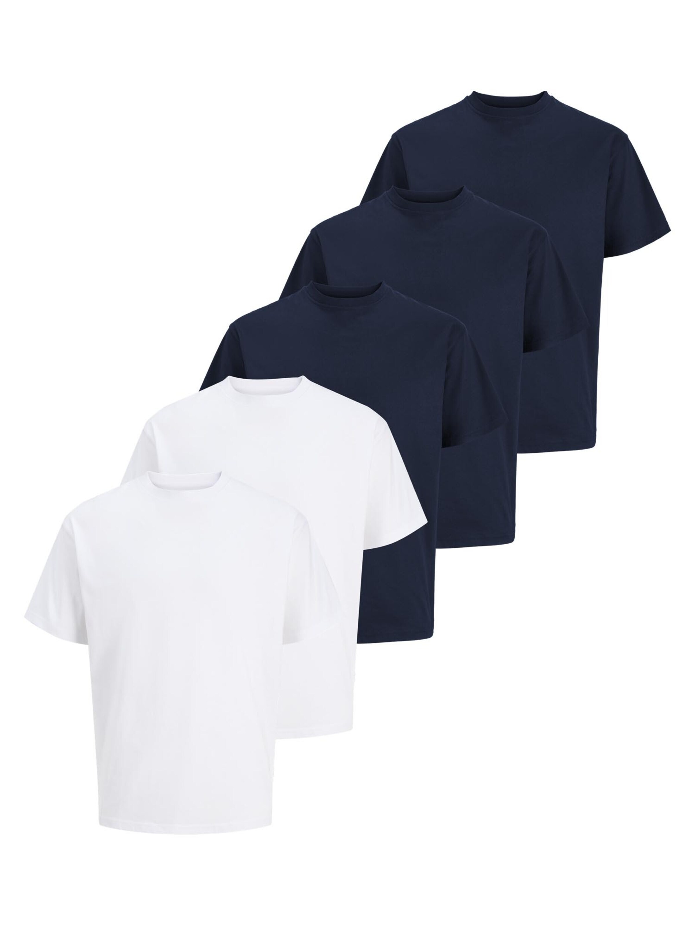 JACK & JONES Shirt 'Organic Relaxed' in Blue: front