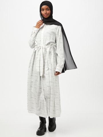 LOOKS by Wolfgang Joop Shirt Dress in White: front