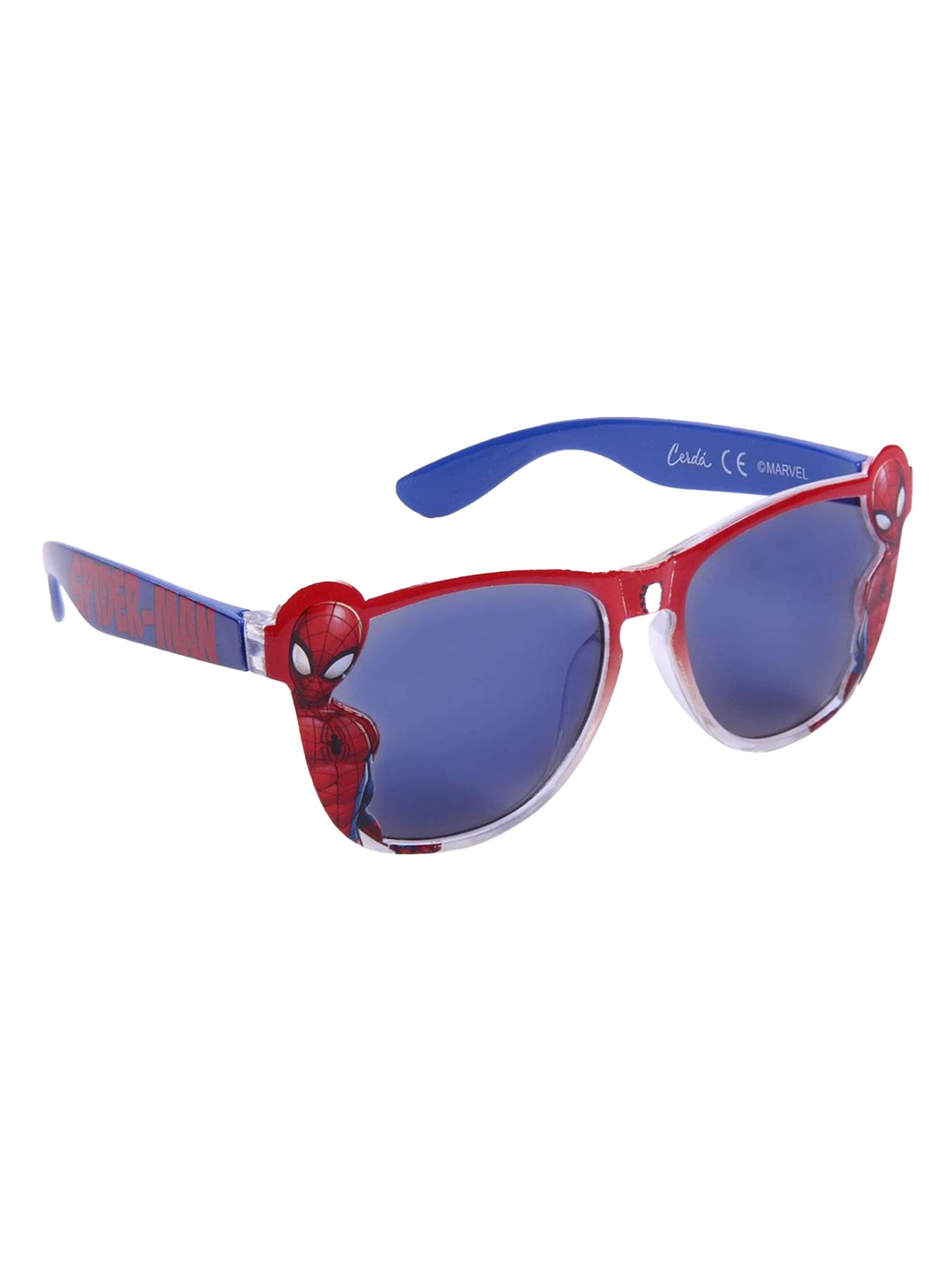 Lunettes de soleil 'Spiderman Sonnenbrille' Cerdá en rouge : devant