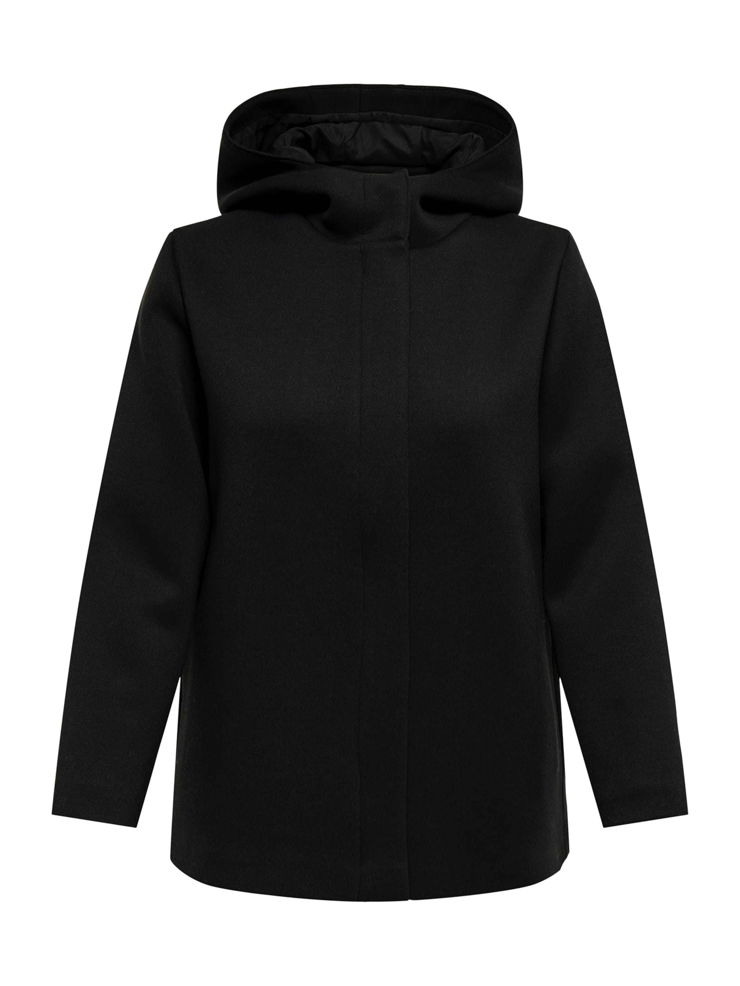 ONLY Carmakoma Välikausitakki 'CARJUDITH' värissä musta: etupuoli