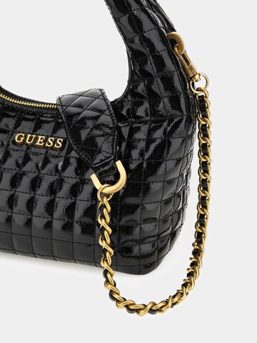 GUESS Handtasche 'Tia' in Schwarz