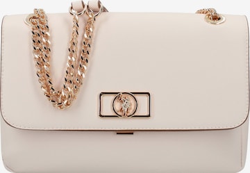 U.S. POLO ASSN. Schoudertas in Beige: voorkant
