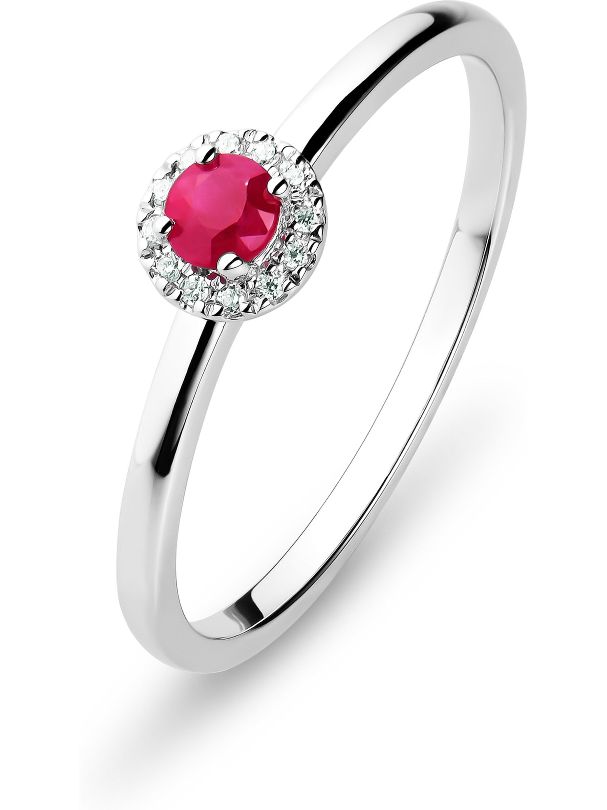 CHRIST Ring in Silber: Vorderseite