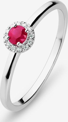 CHRIST Ring in Silber: Vorderseite