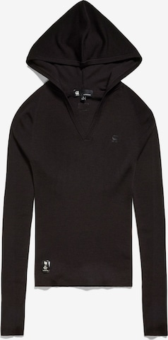 G-Star RAW Sweater in Black: front