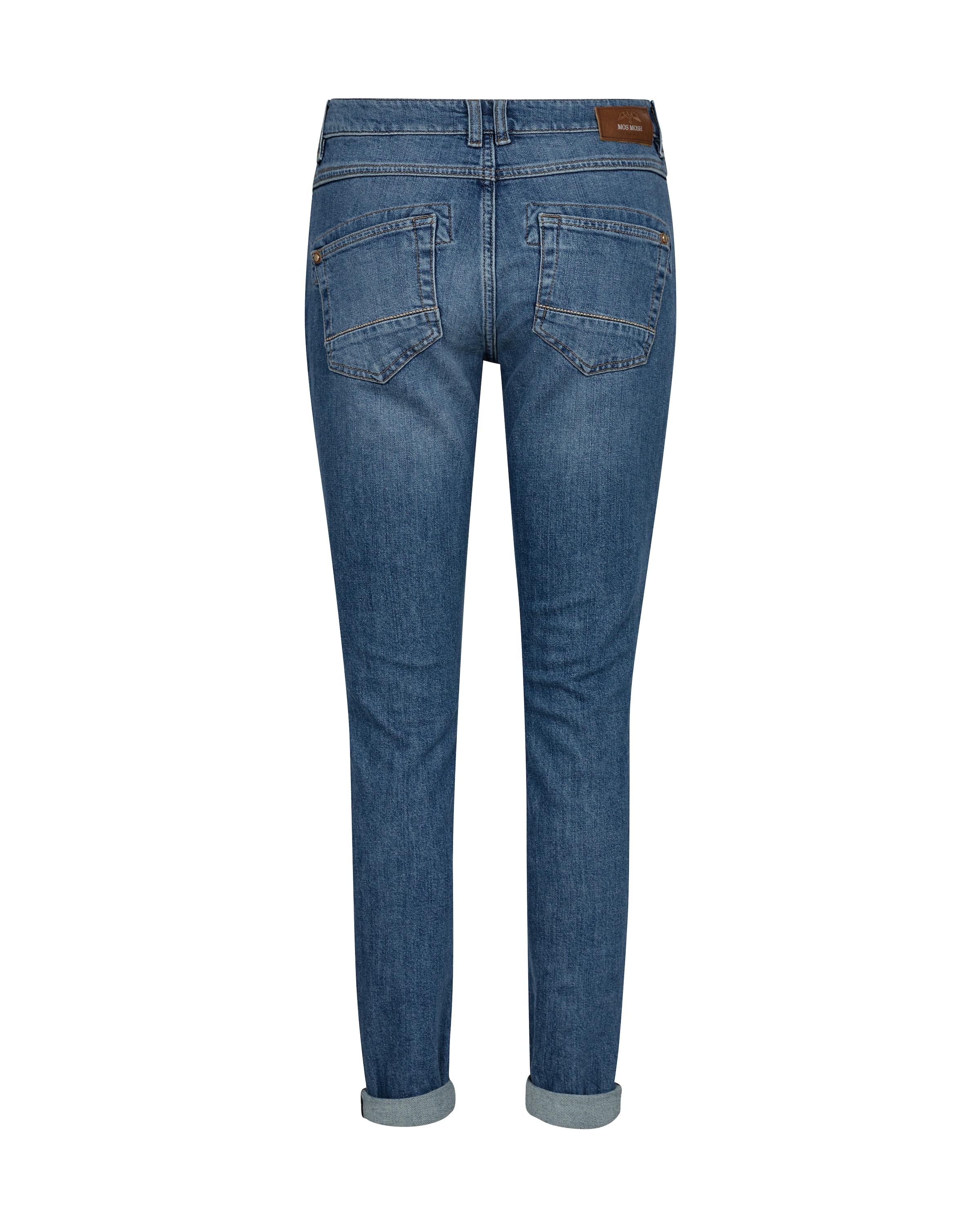 Coupe slim Jean MOS MOSH en bleu