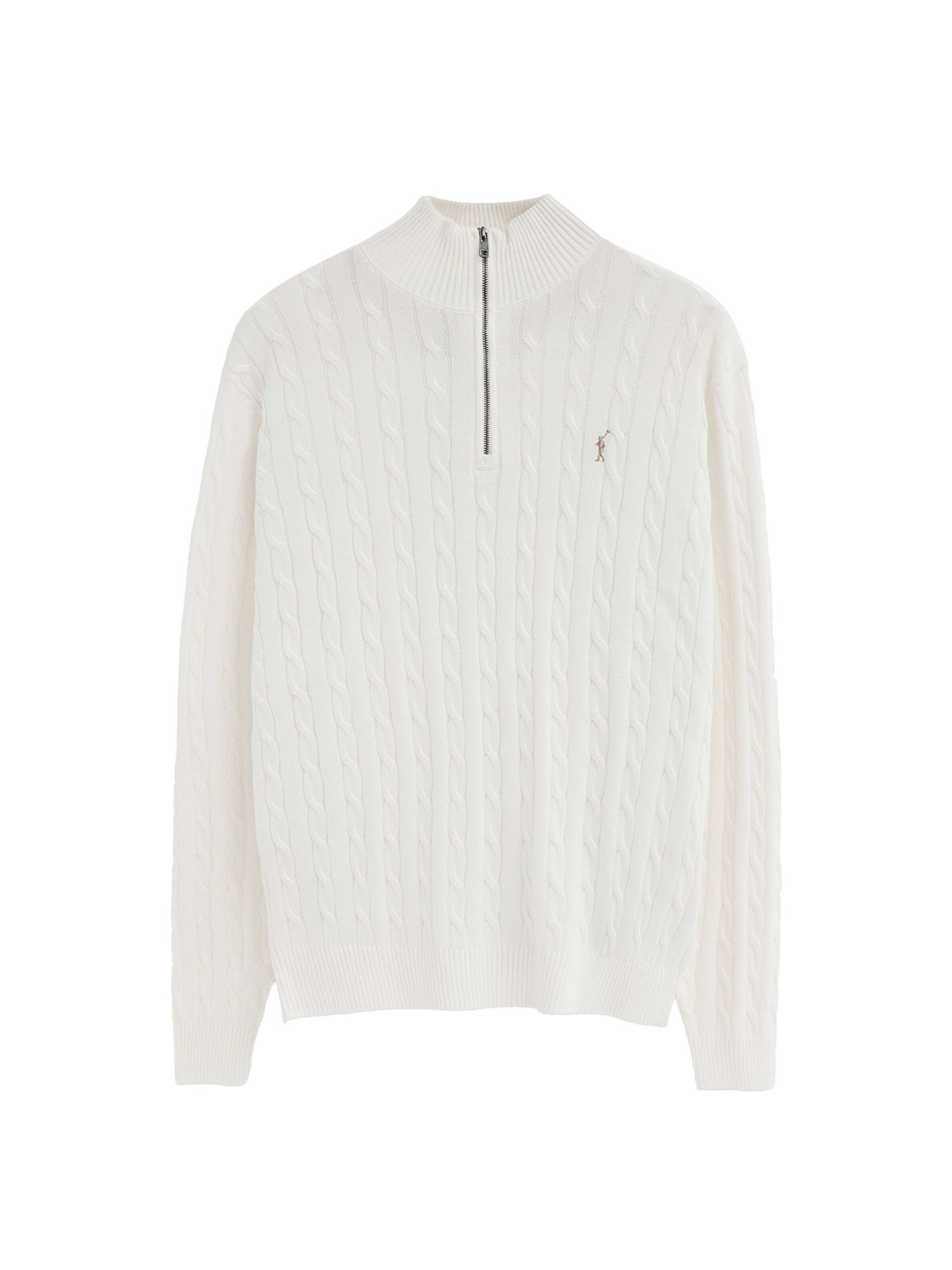 Polo Club Pullover 'Rigby Go' in Weiß: Vorderseite