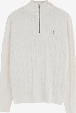 Polo Club Pullover 'Rigby Go' in Weiß: Vorderseite