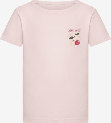 Merchcode T-Shirt 'Cherry Sweet' in Pink: Vorderseite