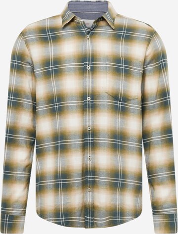 s.Oliver Regular fit Button Up Shirt in Green: front