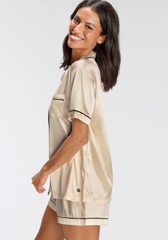 BRUNO BANANI Pyjama in Beige