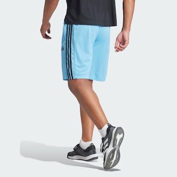 ADIDAS PERFORMANCEregular Sportske hlače 'Train Essentials' - plava boja