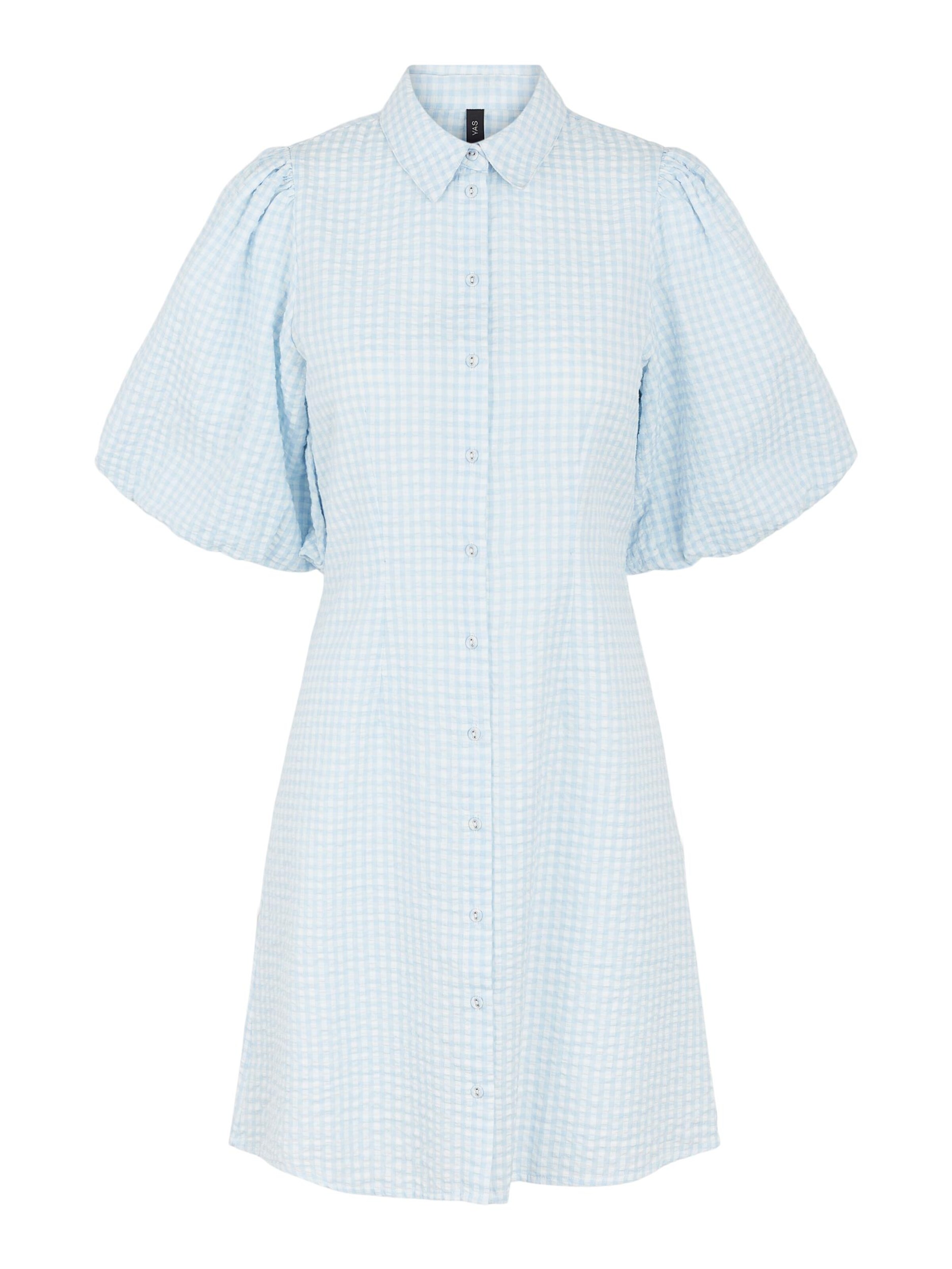 YAS Blousejurk 'Ruby' in Blauw: voorkant