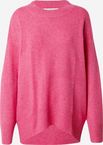 Pure Cashmere NYC Sweater in Pink: front