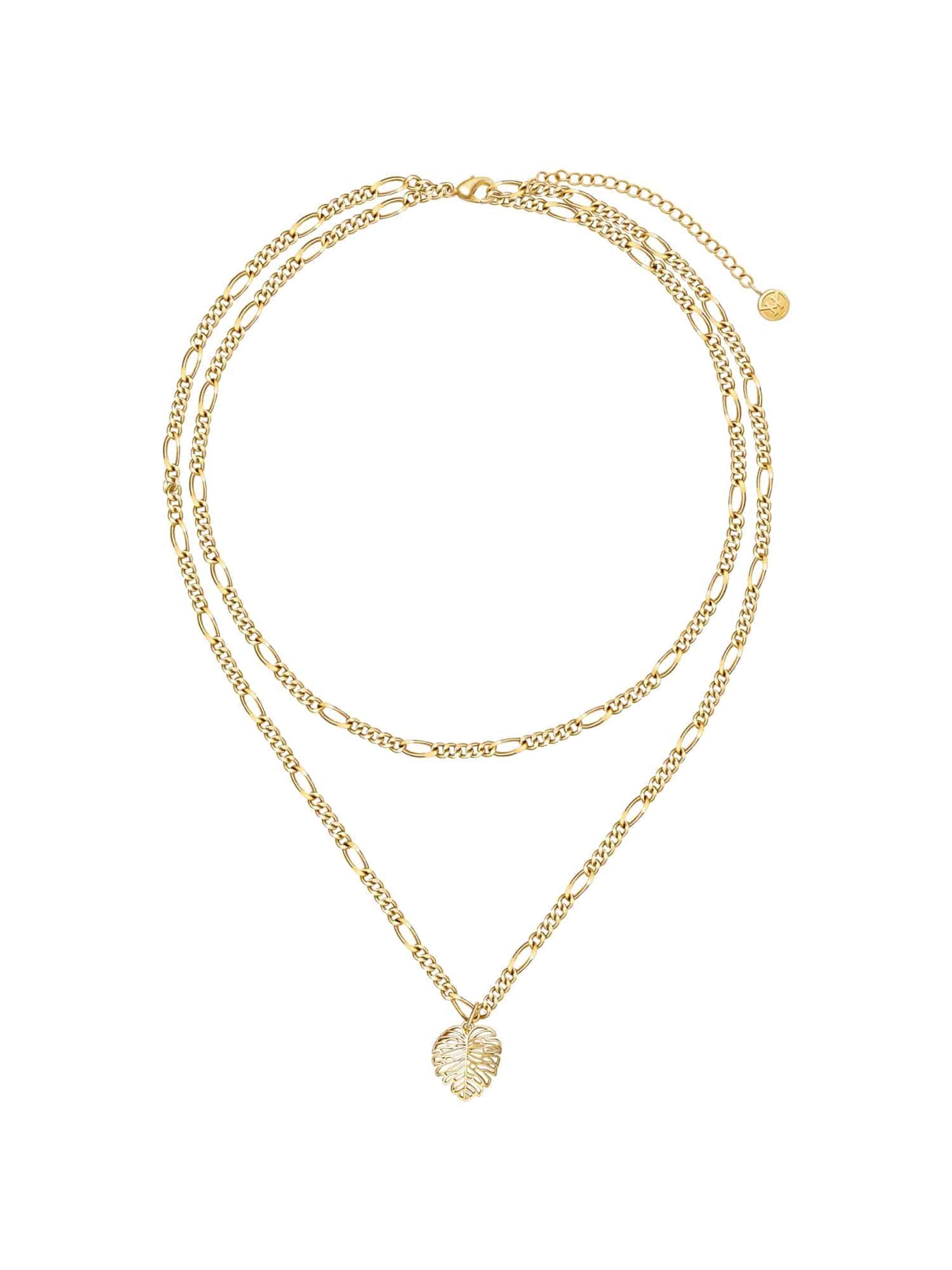 Collana 'Sandra' di Victoria Hyde in oro: frontale