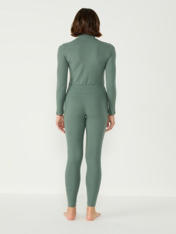 C&City Shirt Bodysuit in Green