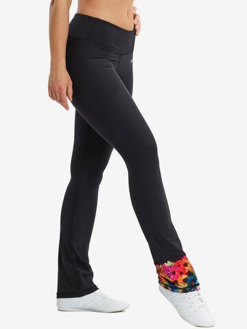 Winshape Bootcut Sportbroek 'BCL106' in Zwart