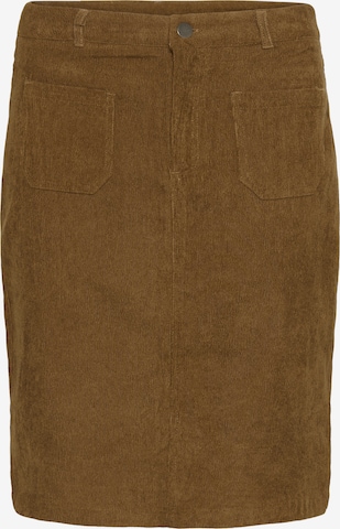 Kaffe Rock in Braun: Vorderseite