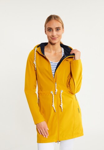 Schmuddelwedda - Chaqueta funcional en amarillo: frente