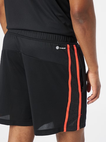 Regular Pantalon de sport 'Workout Base' ADIDAS PERFORMANCE en noir