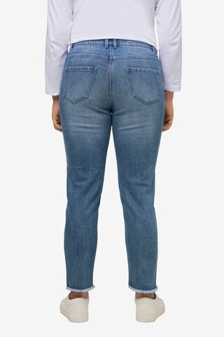 Ulla Popken Slim fit Jeans in Blue