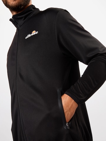 Regular fit Giacca di felpa sportiva 'Marzo' di ELLESSE in nero