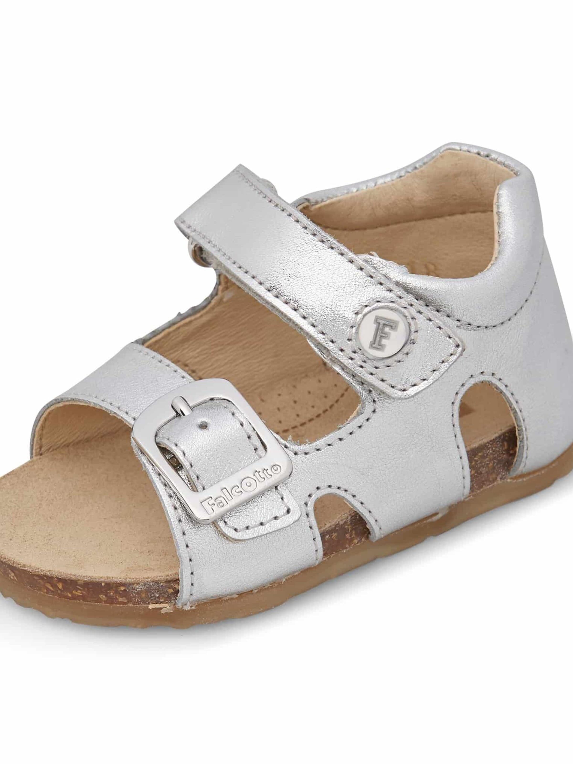 Falcotto Sandal 'BEA' in Silver