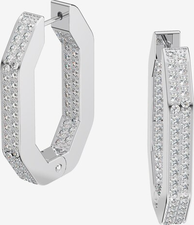 Swarovski Uhani 'Dextera' | srebrna / transparentna barva, Prikaz izdelka