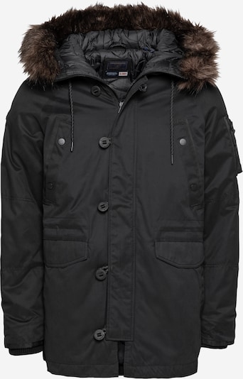 Parka invernale Superdry di colore nero, Visualizzazione prodotti