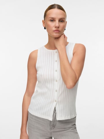 VERO MODA Top 'LYTHE' in Wit: voorkant