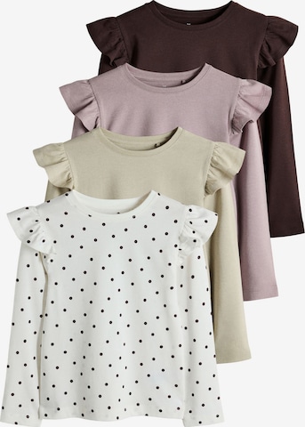 The Set Shirt in Bruin: voorkant