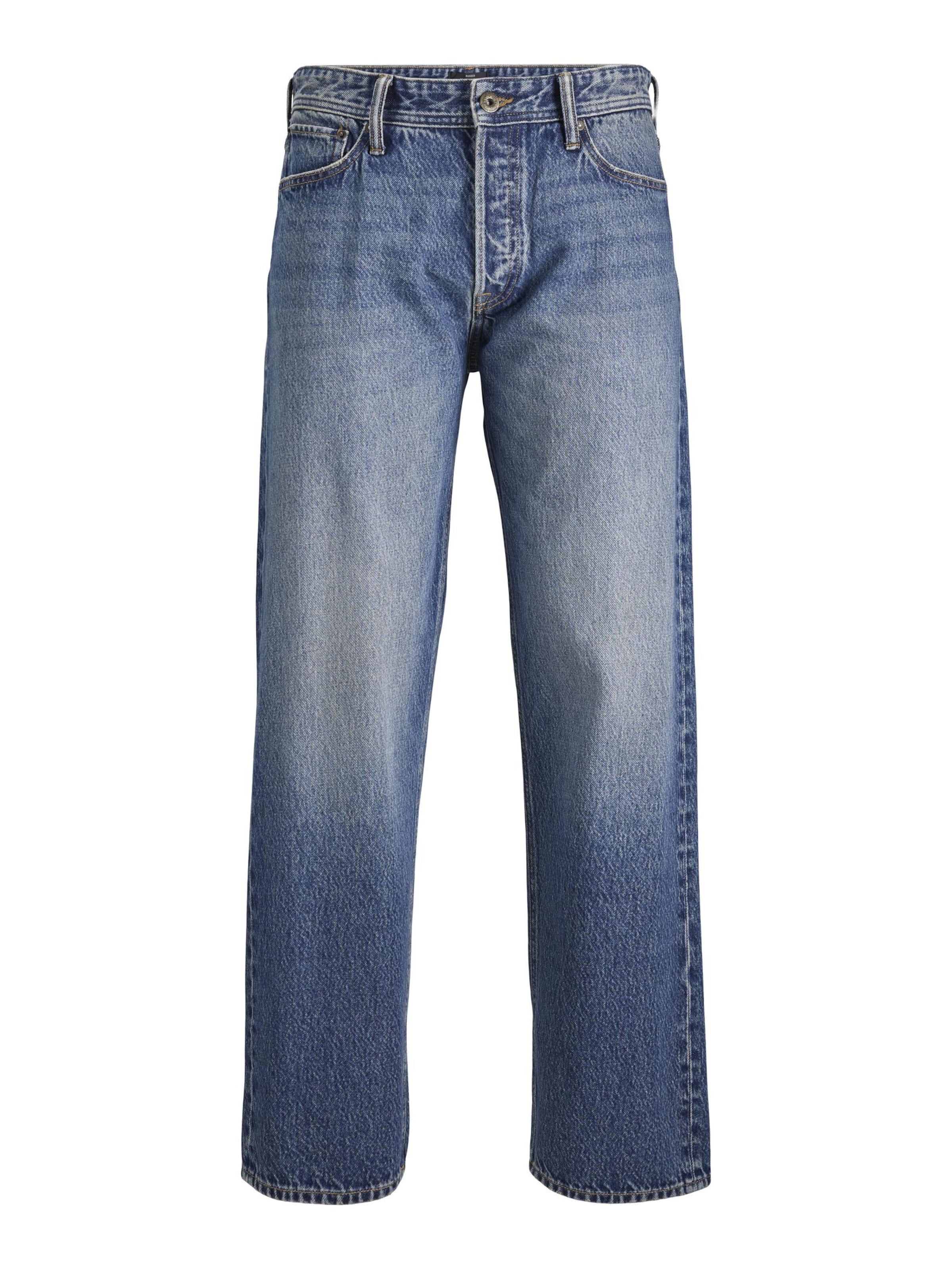 JACK & JONES Loose fit Jeans 'JJIEddie JJOriginal' in Blue: front